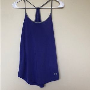 Purple workout tank